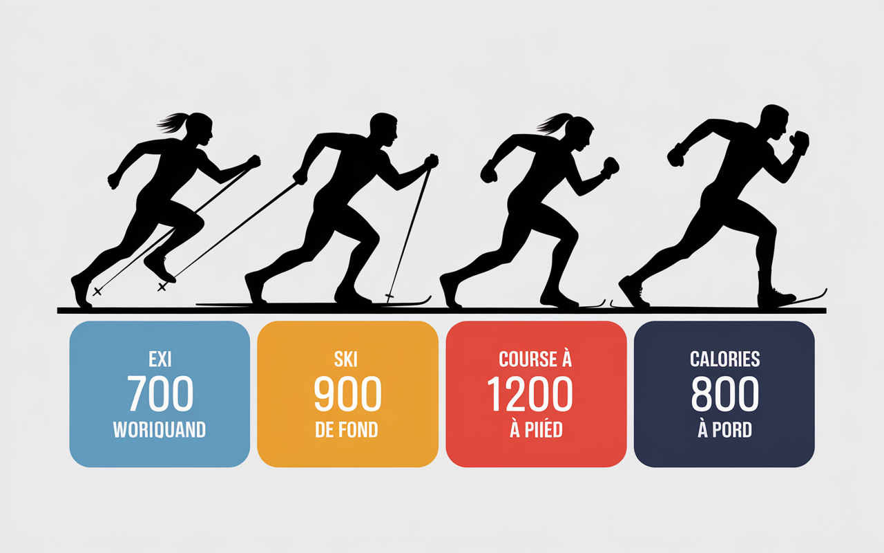 Tableau sportif calories sport pour maigrir