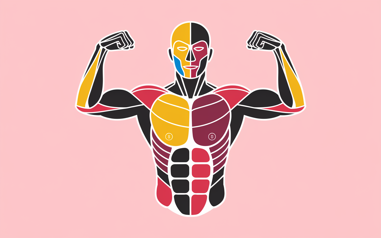 schema anatomique muscles dips triceps pectoraux