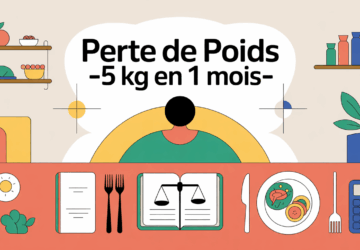 Régime perdre 5 kg en 1 mois : menus et conseils pratiques