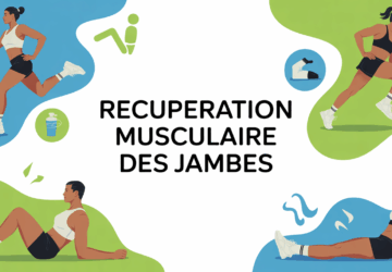 Récupération musculaire des jambes après l’effort