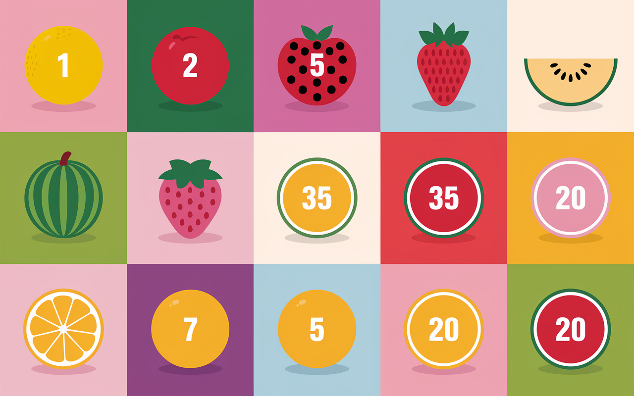 tableau comparatif fruits pauvres en sucre nutrition