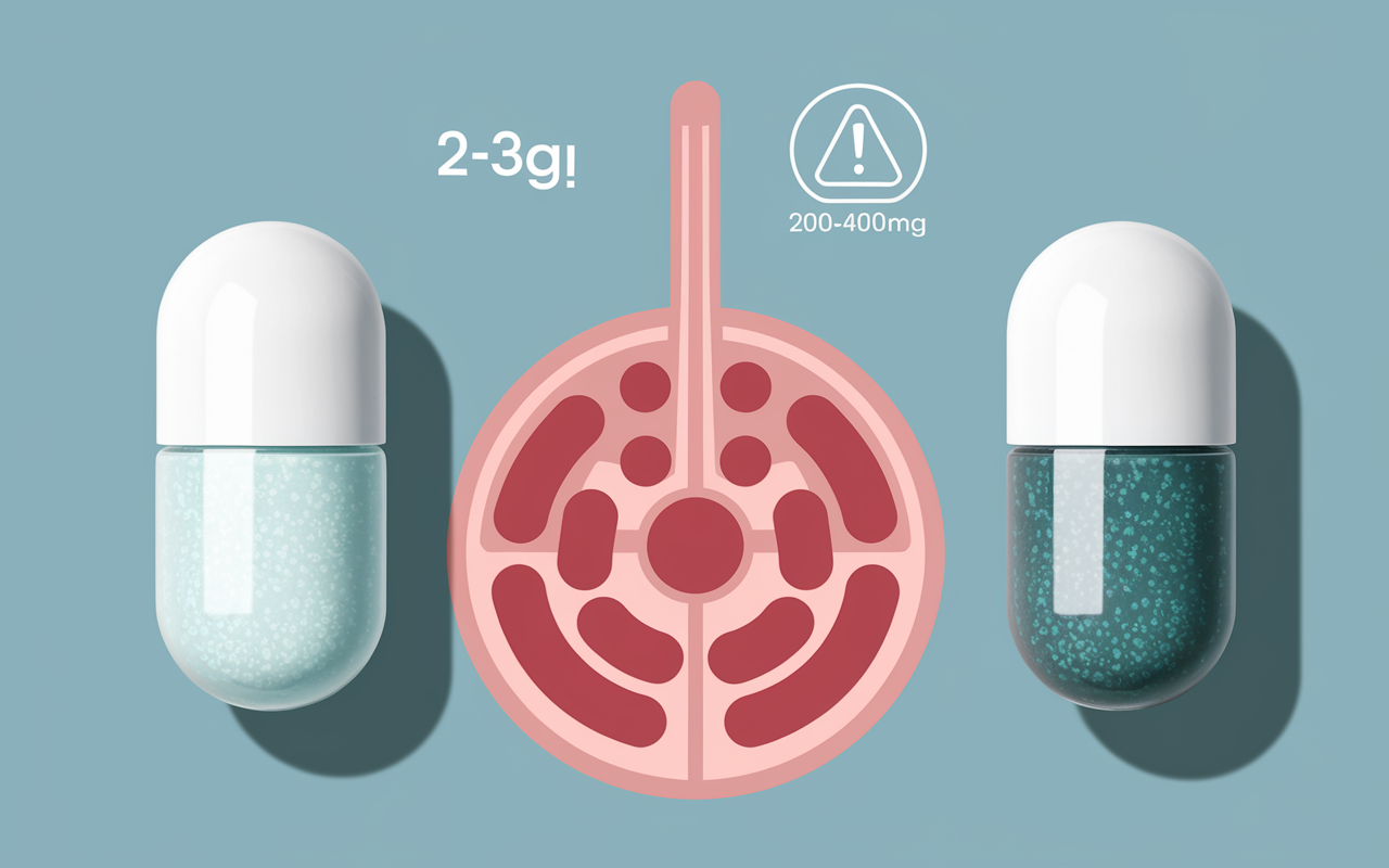 effets secondaires taurine magnesium troubles digestifs