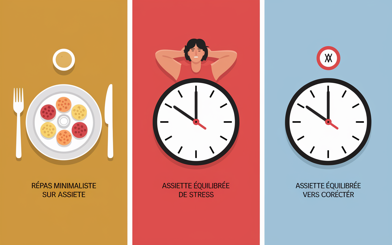 Erreurs régime sport stress correction efficacité