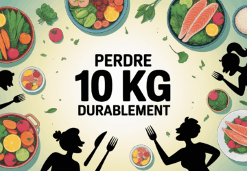 Menu de régime pour perdre 10 kilos : la méthode durable et personnalisée