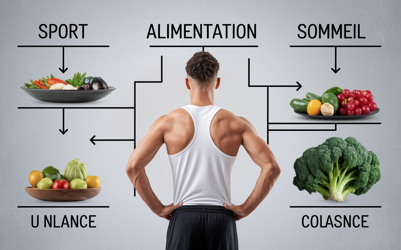 homme planning sport alimentation sommeil perte ventre