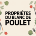 Protein blanc de poulet : chiffres clés et conseils nutritionnels essentiels