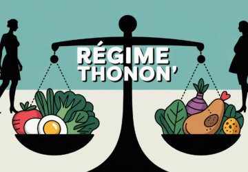 Menu du régime Thonon jour par jour pour une perte de poids rapide