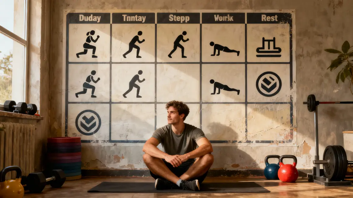 Planning exercices renforcement jambes coureur semaine
