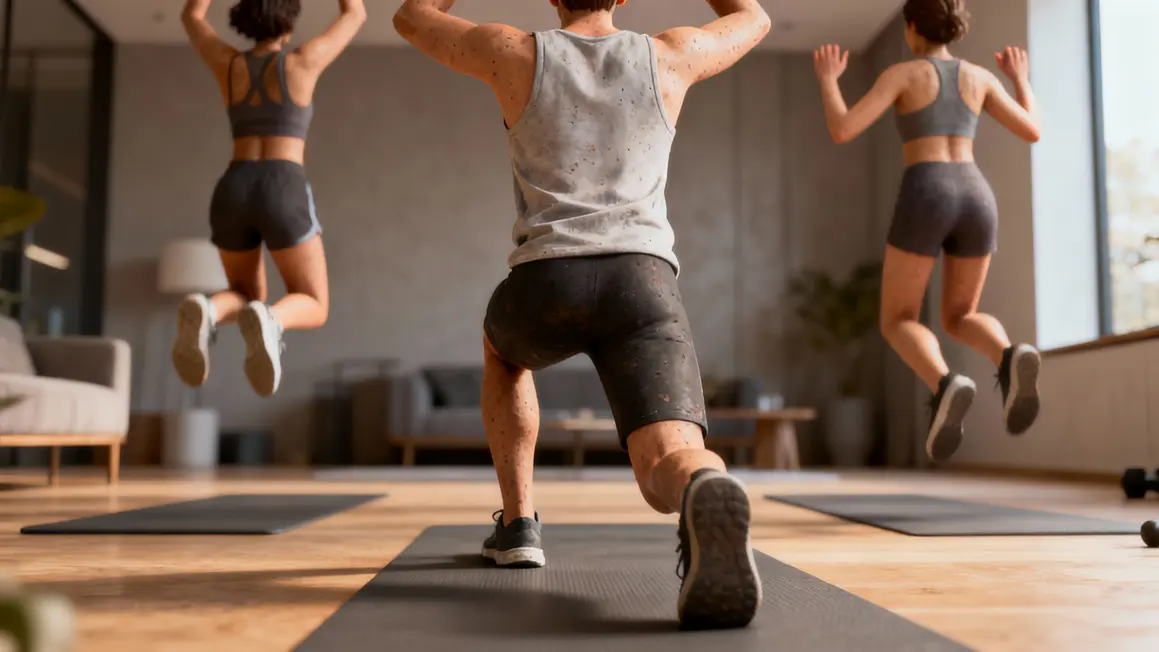 Cardio maison burpees et jumping jacks pour maigrir
