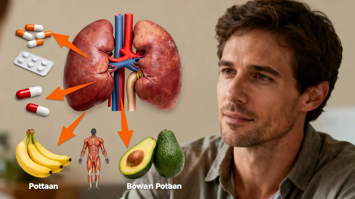 infographie causes hyperkaliemie potassium