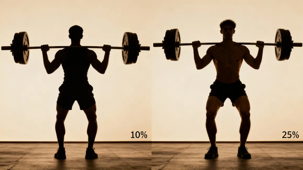 Angles du dos et placement barre back squat et front squat schema