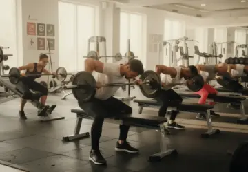 Rowing à la barre : technique, muscles sollicités et avis de coach