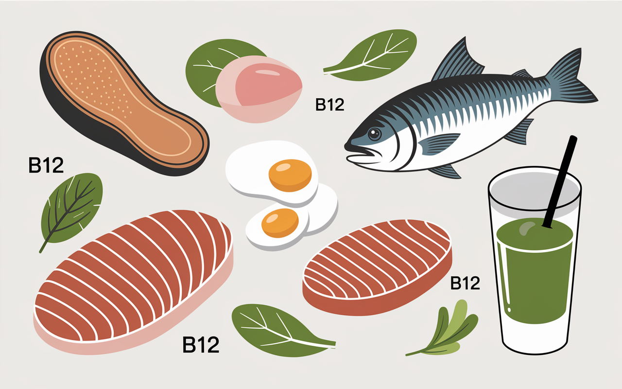 Tableau aliments vitamine B12 où trouver