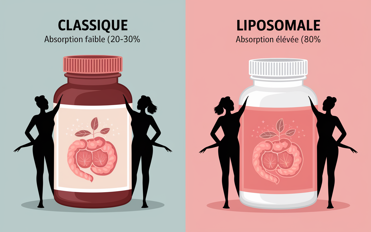 vitamine c liposomale avis flacons absorption haute