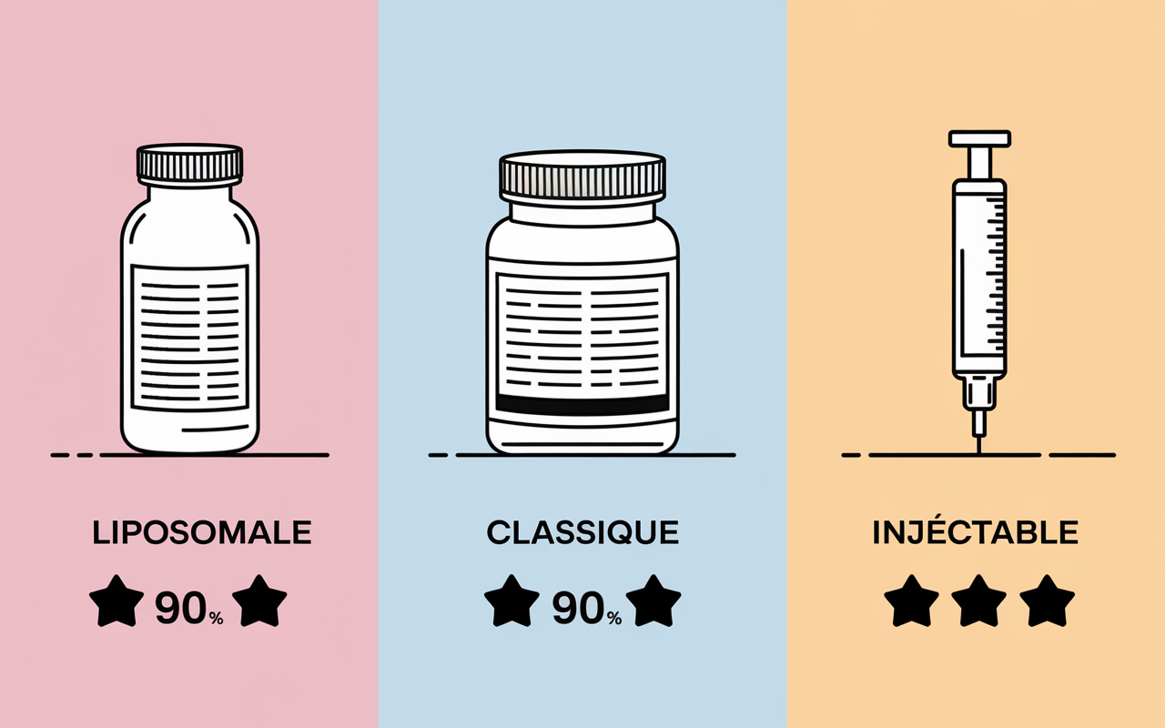vitamine c liposomale et foie comparaison absorption