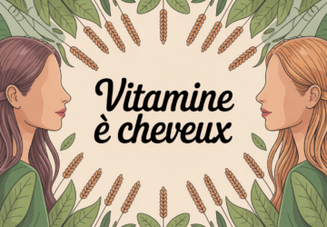 Vitamine E et cheveux : l’alliée antioxydante pour une chevelure forte et brillante