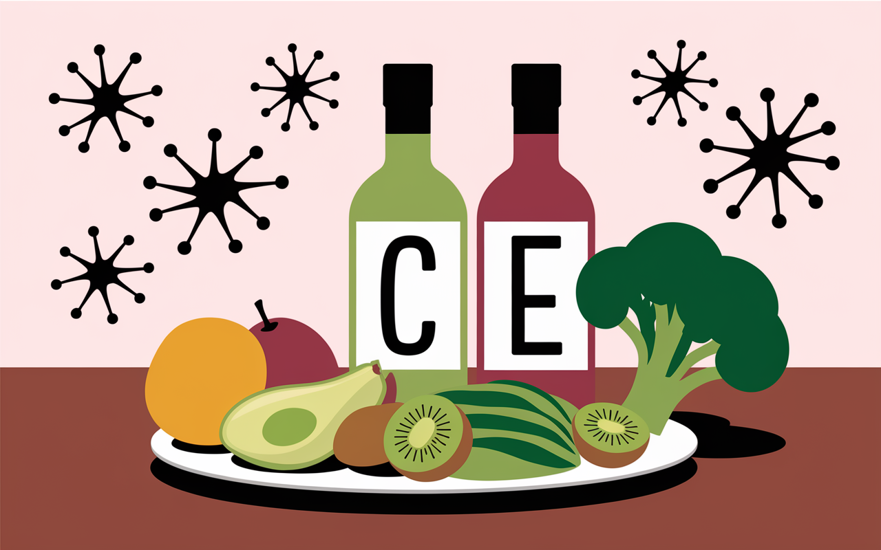 vitamine pour la memoire et concentration vitamine C E aliments