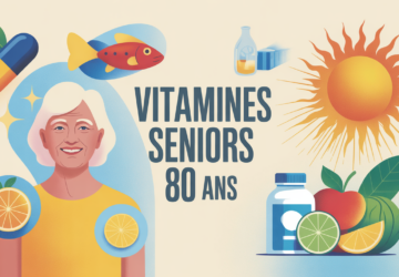 Vitamines senior 80 ans : guide pour préserver énergie, mémoire et autonomie