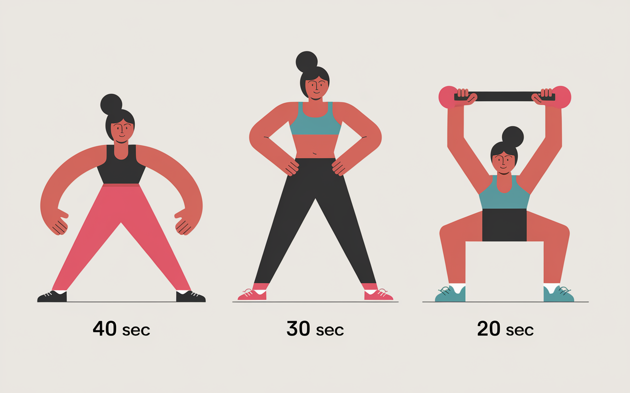 5 min de gainage par jour resultat schema exercices