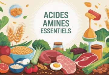 8 acides aminés essentiels : rôles, liste et sources pour une alimentation équilibrée
