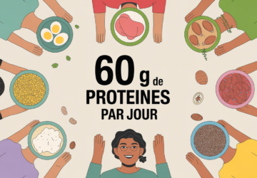Comment manger 60 g de protéines par jour : repères, astuces et menus réalistes