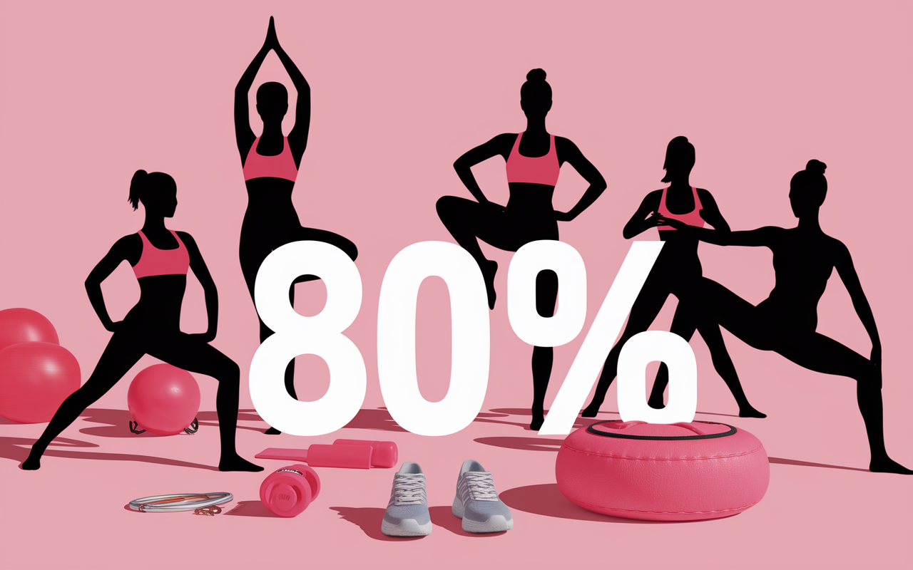 fitness feminin femmes fitness resultat durable 80 pourcent