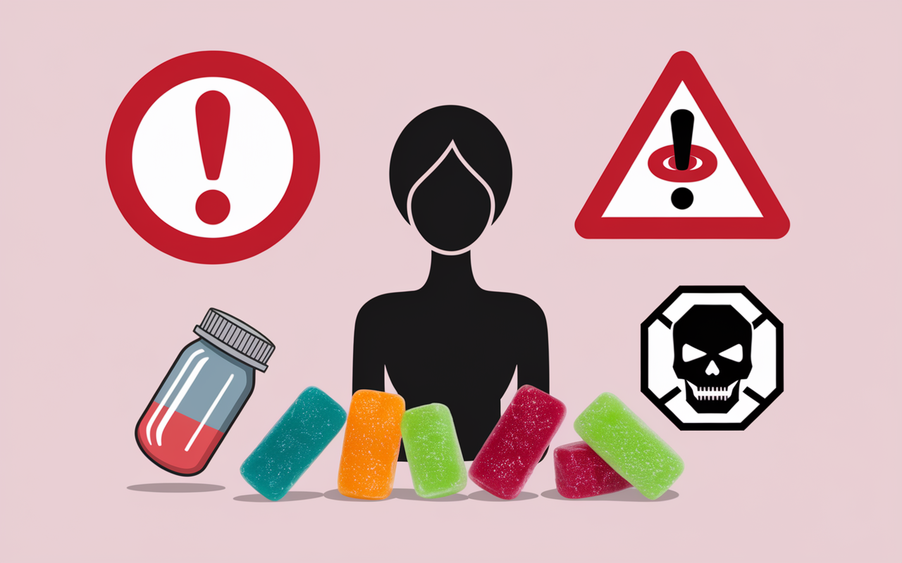 gummies perte de poids danger avertissement femme