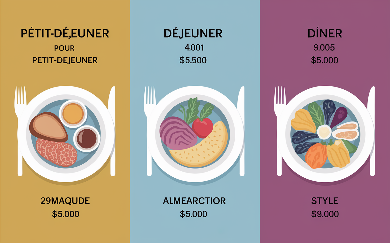 Menu journalier 1800 calories par jour