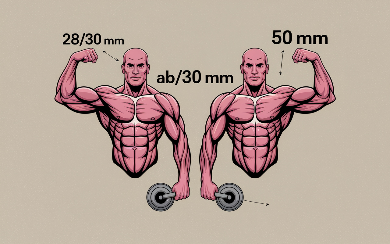 barres poid de muscu standard et olympique