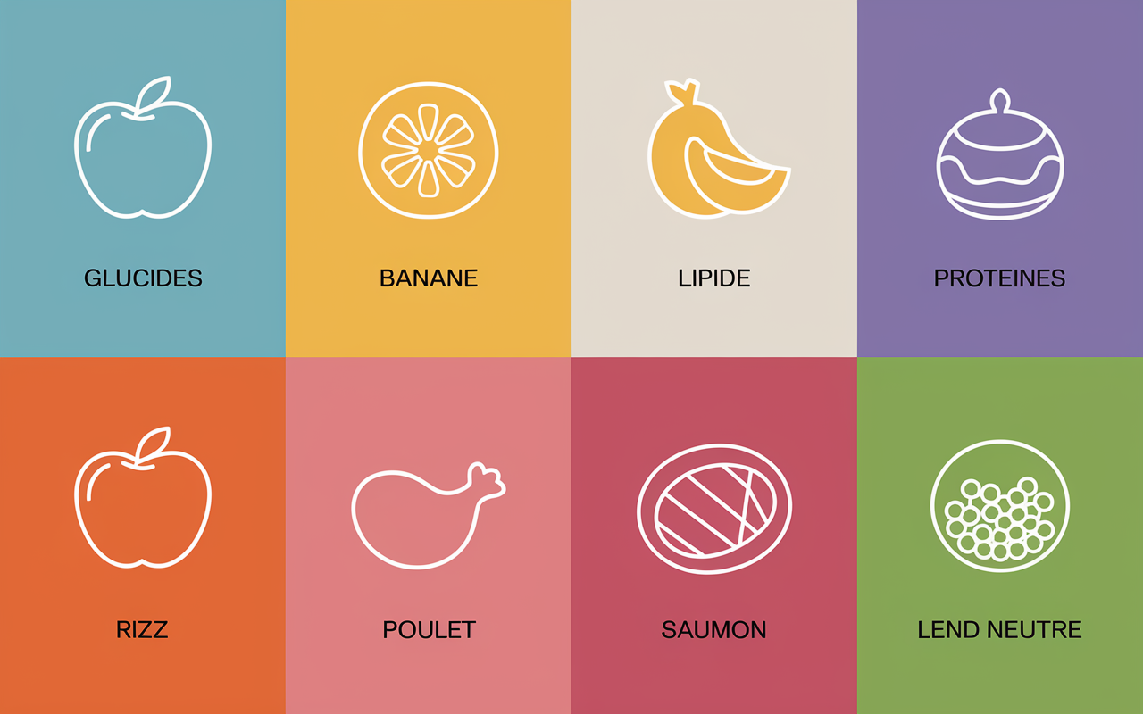 tableau glucide lipide proteine aliments courants chiffres
