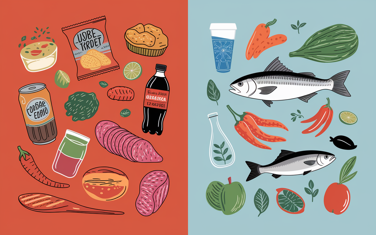 comparatif alternatives saines les 4 aliments a ne jamais manger