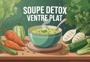 Soupe detox ventre plat : une recette simple et efficace pour un dîner léger Soupe detox ventre plat : une recette simple et efficace pour un dîner léger