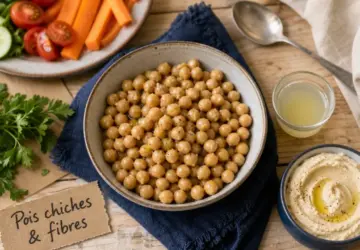 Pois chiches : fibres, glycémie et satiété au service d’une assiette plus complète