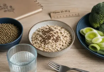 Combien de grammes de fibres par jour ? 25 à 30 g, aliments clés et excès à éviter