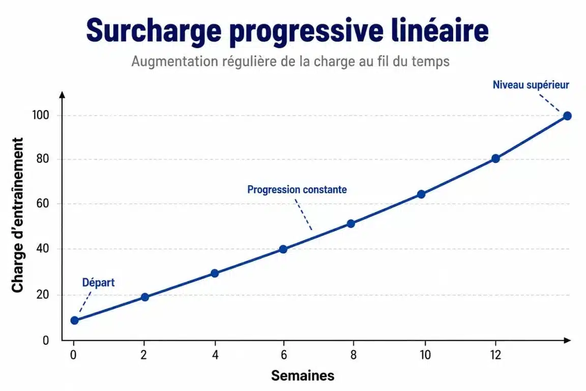 Principe de la surcharge progressive pour le bodybuilder naturel