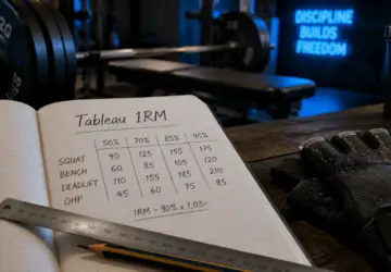 Quelle charge soulever en musculation ? Le tableau pour la force, la masse et l’endurance