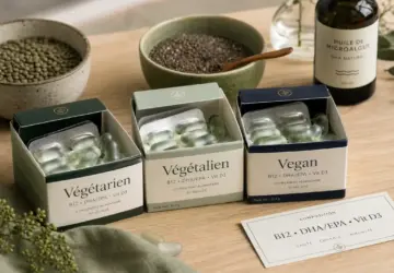 B12, fer, oméga-3 : quels critères pour choisir un complément alimentaire végétarien ?